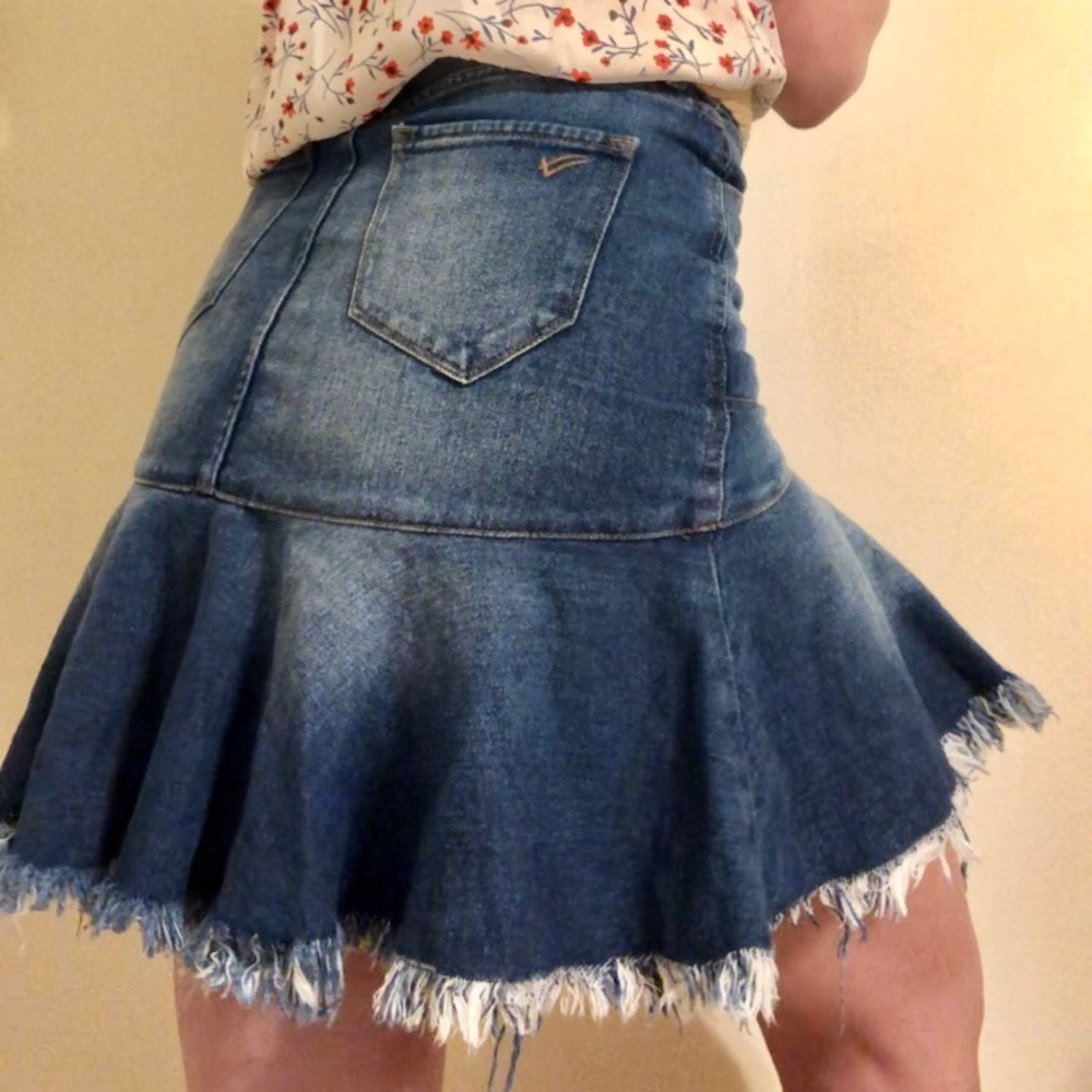 William Rast mermaid denim skirt✨